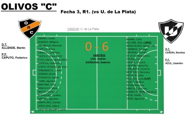 HOCKEY LINEA “C”. Fecha 3, R1. (vs U. de La Plata)