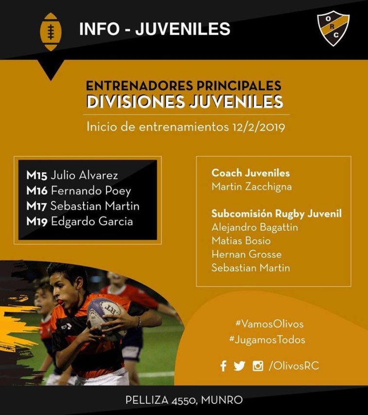 #RUGBYJUVENILES INFO